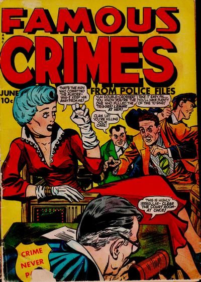 Famous Crimes #10 Comic