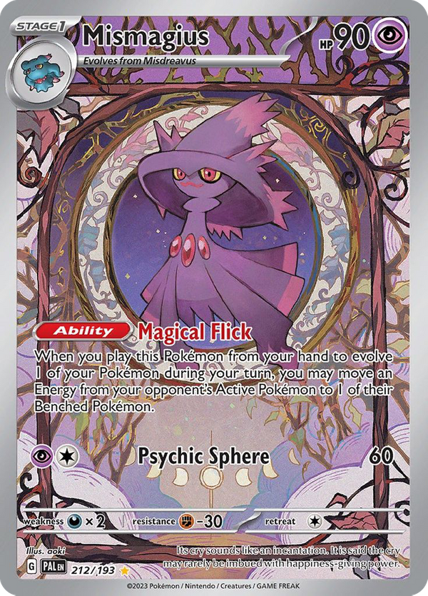 Mismagius (212/193) - Paldea Evolved