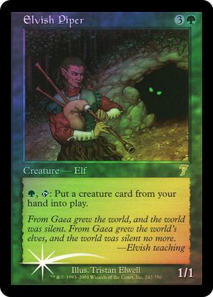 Elvish Piper (7th Edition - Foil)