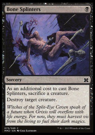 Bone Splinters (Modern Masters 2015) Trading Card