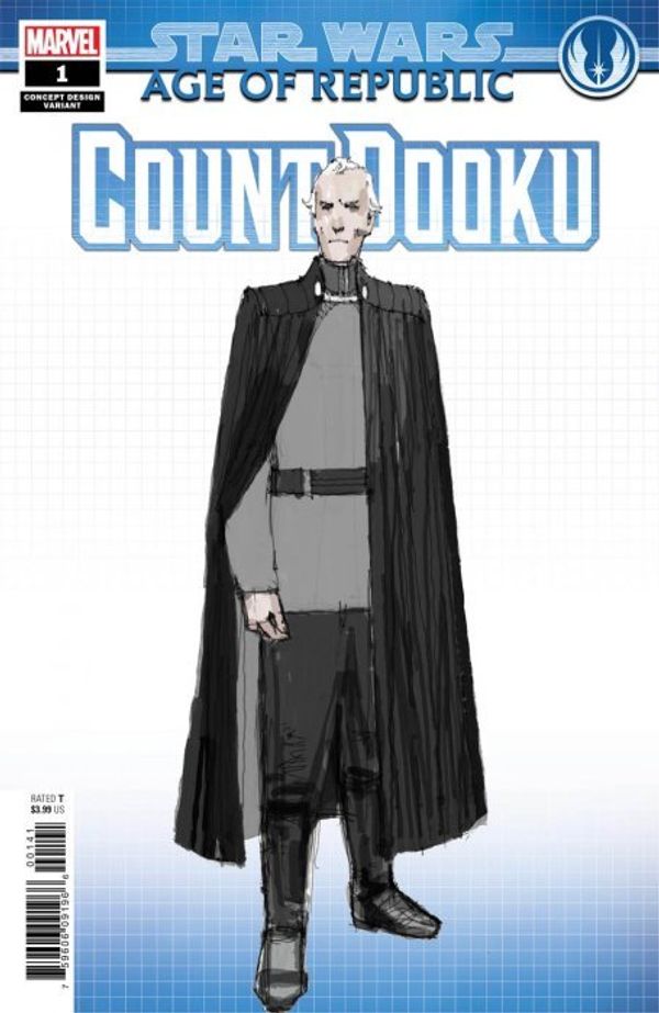 Star Wars: Age of Republic - Count Dooku #1 (Concept Design Variant)