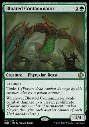 Bloated Contaminator (Phyrexia: All Will Be One) Trading Card