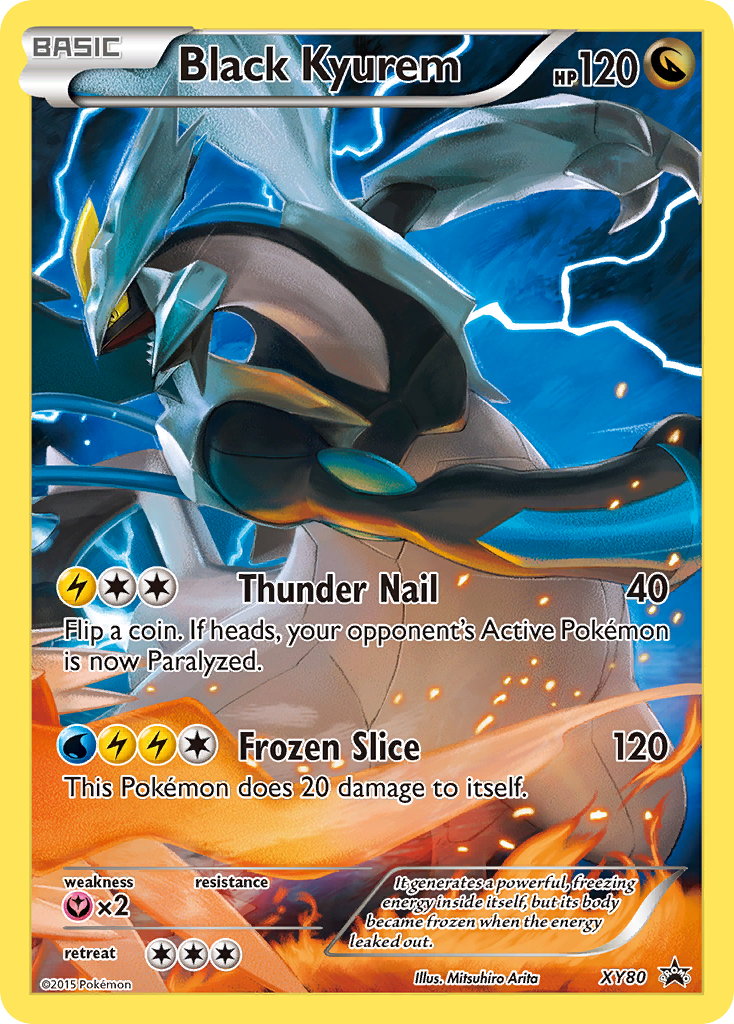 Black Kyurem (XY80) - XY Black Star Promos Pokémon Card