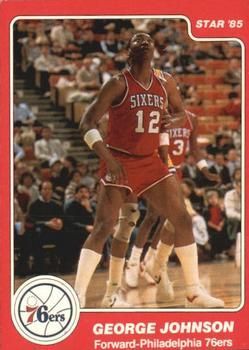 George L. Johnson 1984 Star #206 Sports Card