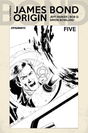 James Bond: Origin #5 (10 Copy Cassaday B&w Cover)