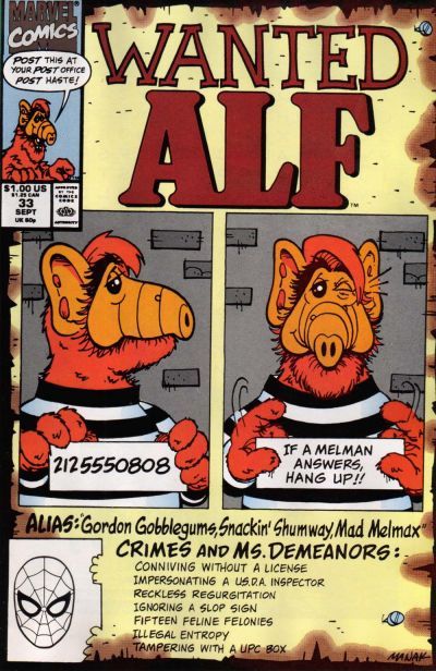 ALF #33 Comic