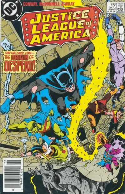 Justice League of America #253 Comic