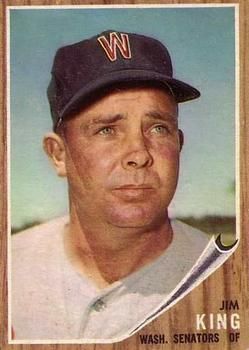 Jim King 1962 Topps #42 Sports Card