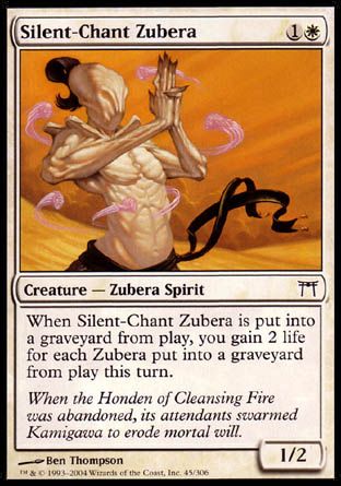 Silent-Chant Zubera (Champions of Kamigawa) Trading Card