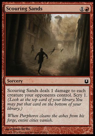 Scouring Sands (Born of the Gods) Trading Card