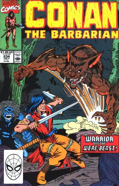 Conan the Barbarian #234 Comic