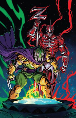 Mighty Morphin Power Rangers/ Teenage Mutant Ninja Turtles III #2 (I 1:200 Incv Full Art Dialynas)