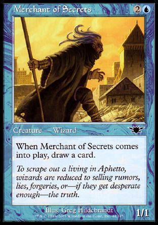 Merchant of Secrets (Legions) Trading Card