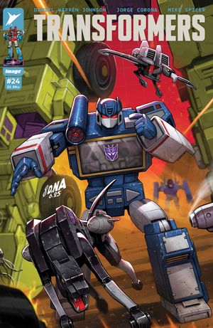 Transformers #24 (Cvr C Inc 1:10 David Nakayama Connecting Variant)