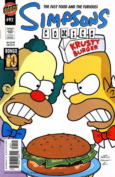 Simpsons Comics #92 Comic