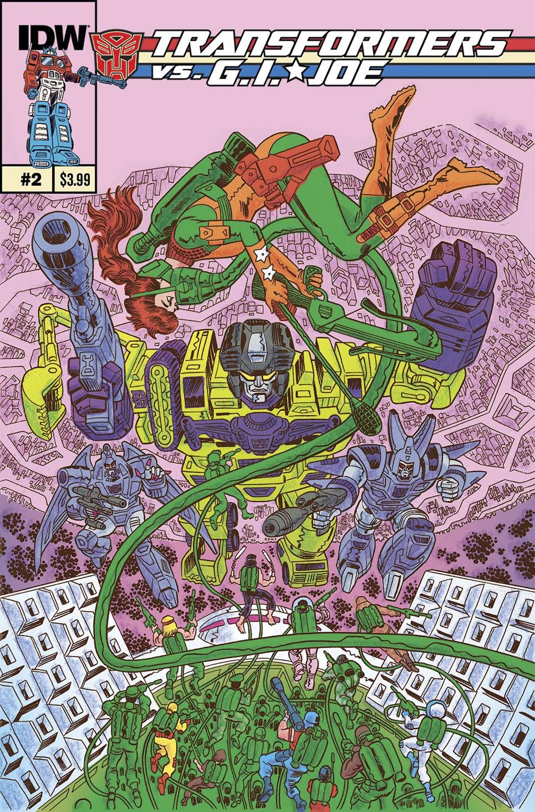 Transformers Vs G.I. Joe #2 Comic
