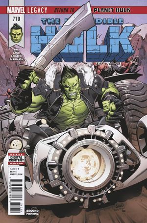 Incredible Hulk #710 (2nd Printing)