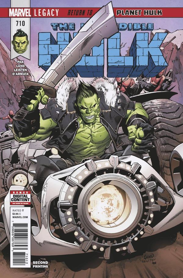 Incredible Hulk #710 (2nd Printing)