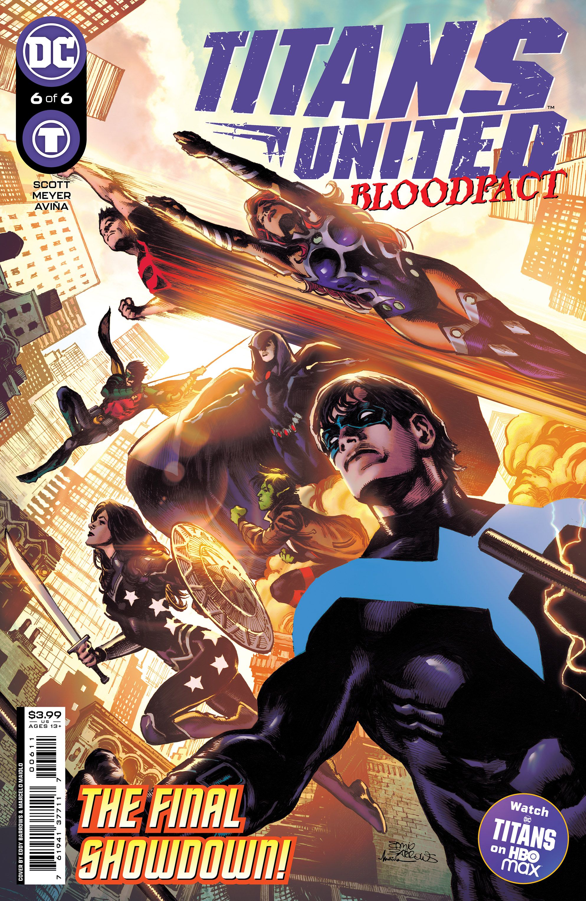 Titans United: Bloodpact #6 Comic