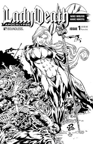 Lady Death: Apocalypse #1 (Premium Pure Art Cover)