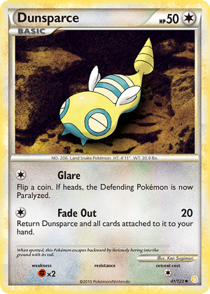 Dunsparce (41/123) - HeartGold & SoulSilver