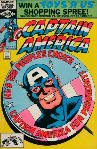 Captain America #250 Comic