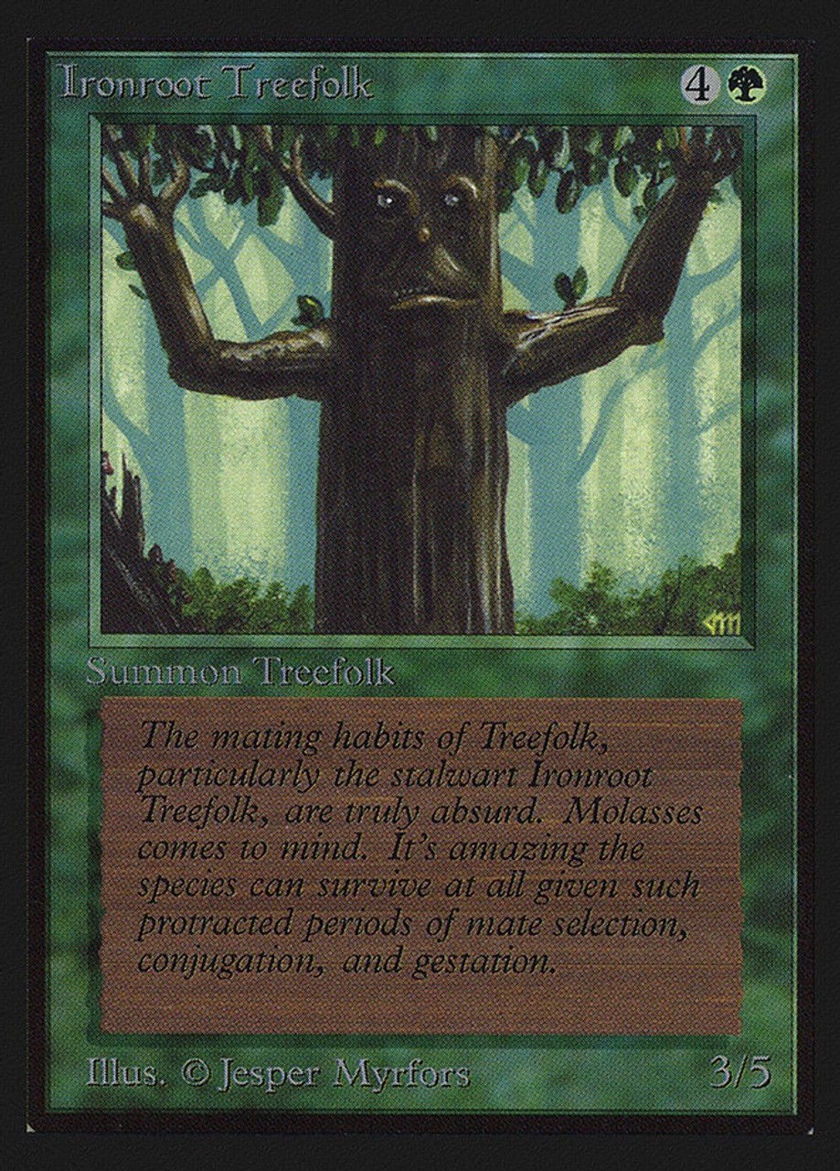 Ironroot Treefolk (Collector's Edition) Trading Card