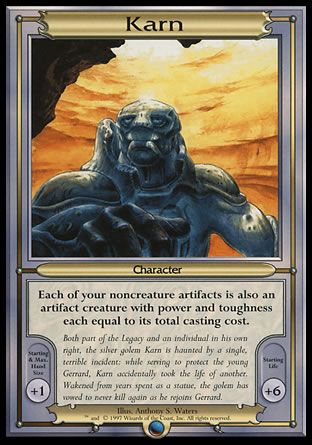 Karn (Vanguard) Trading Card