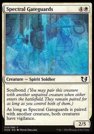 Spectral Gateguards (Blessed vs. Cursed) Trading Card