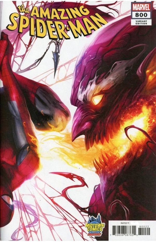 Amazing Spider-man #800 (Mattina Variant Cover)