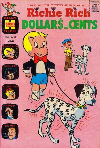Richie Rich Dollars and Cents #19 Comic