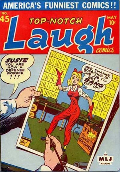 Top-Notch Laugh Comics #45 Comic