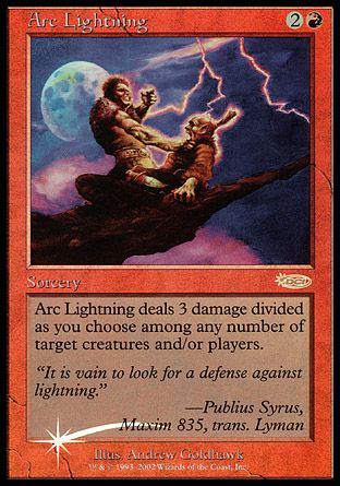 Arc Lightning (Arena Promos) Trading Card