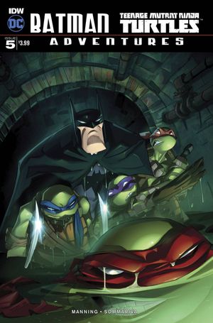 Batman/Teenage Mutant Ninja Turtles Adventures  #5 (10 Copy Cover)