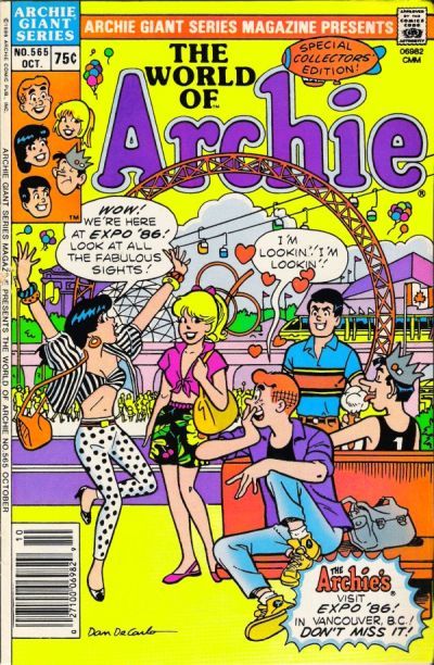 Archie Giant Series Magazine #565 Comic