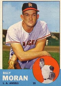 Billy Moran 1963 Topps #57 Sports Card