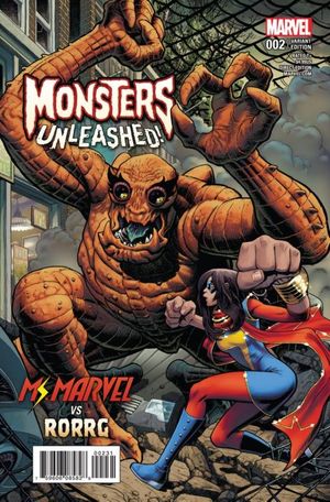 Monsters Unleashed #2 (Art Adams Moster Vs Hero Variant)
