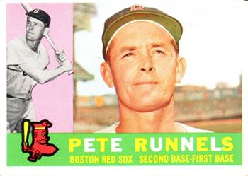 Pete Runnels 1960 Topps #15 Sports Card