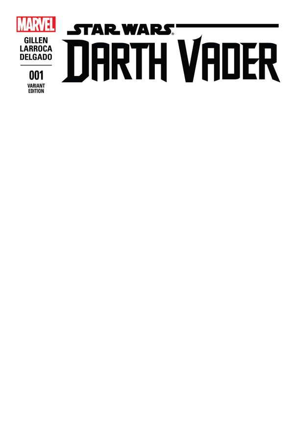 Darth Vader #1 (Blank Variant)