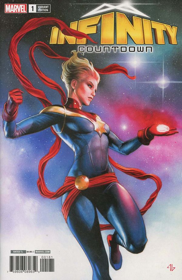 Infinity Countdown #1 (Captain Marvel Holds Infinity Va)