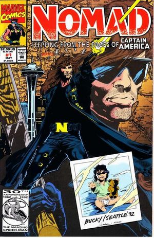 Nomad 1992 series # 8 near mint comic book 