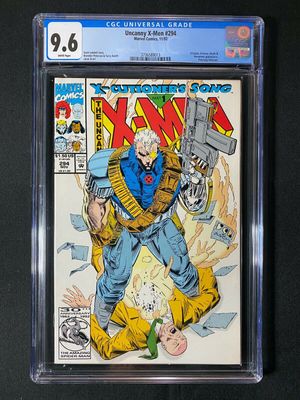 Details about   X-Men #294 Polybagged NM KEY ISSUE Peterson a/p begins w/trading card 