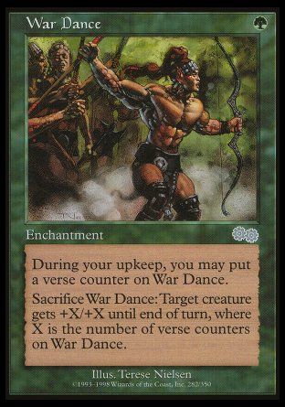 War Dance (Urza's Saga) Trading Card