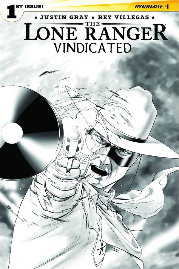 Lone Ranger Vindicated #1 (20 Copy Cassaday B&amp;w Incv)