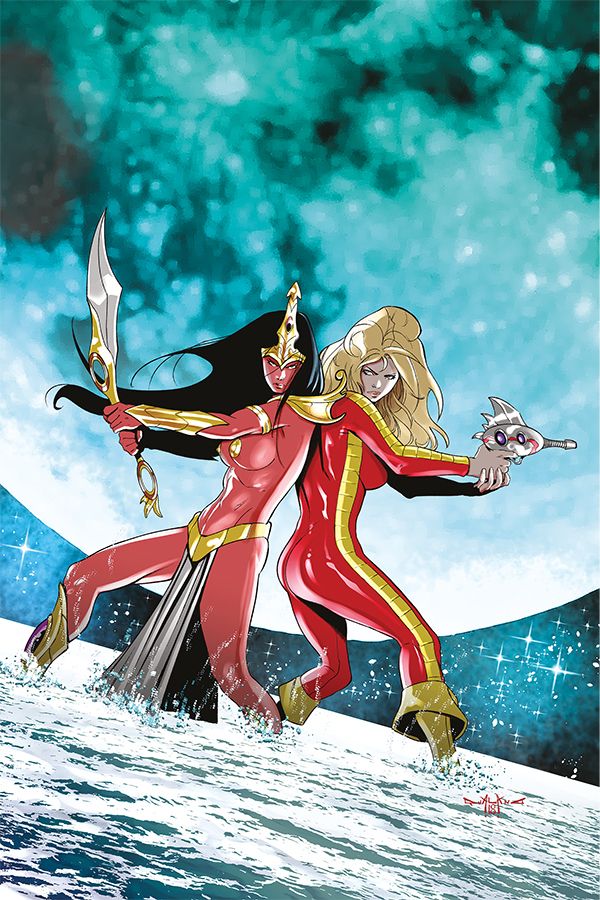 Barbarella/Dejah Thoris #1 (30 Copy Qualano Virgin Cover)