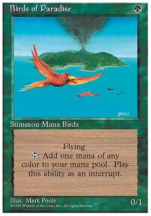 Birds of Paradise (4th Edition - Alternate)