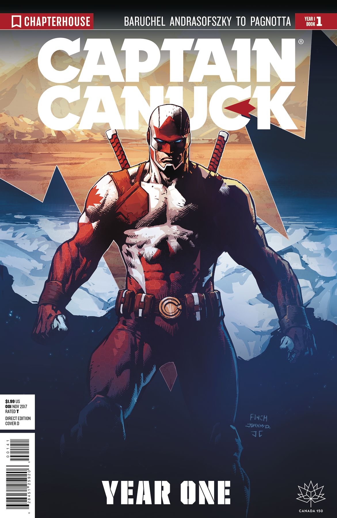 Captain Canuck: Year One #1 Comic