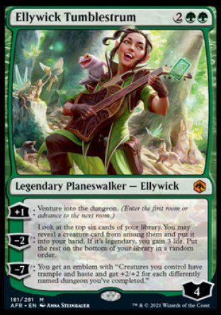 Ellywick Tumblestrum (Dungeons & Dragons: Adventures in the Forgotten Realms) Trading Card