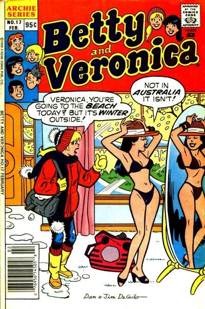 Betty and Veronica #17 Comic