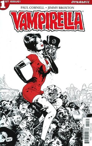 Vampirella #1 (Jimmy Broxton Spot Color Variant)